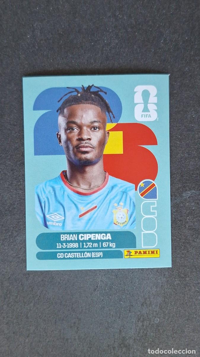 Cromos de F&uacute;tbol: L1 CIPENGA SELECCION R. D. CONGO 17 MUNDIAL FIFA WORLD CUP 2026 PANINI NUNCA PEGADO SIN PEGAR
