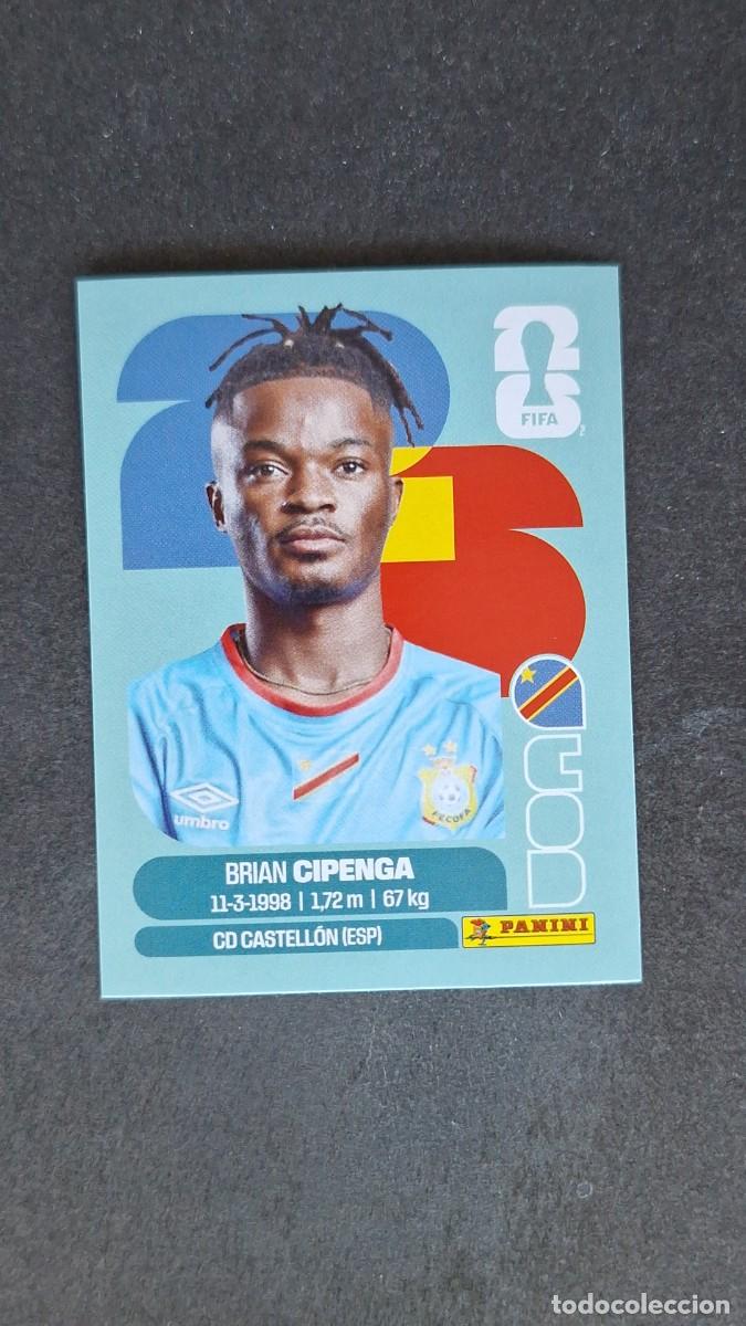 Cromos de F&uacute;tbol: L1 CIPENGA SELECCION R. D. CONGO 17 MUNDIAL FIFA WORLD CUP 2026 PANINI NUNCA PEGADO SIN PEGAR