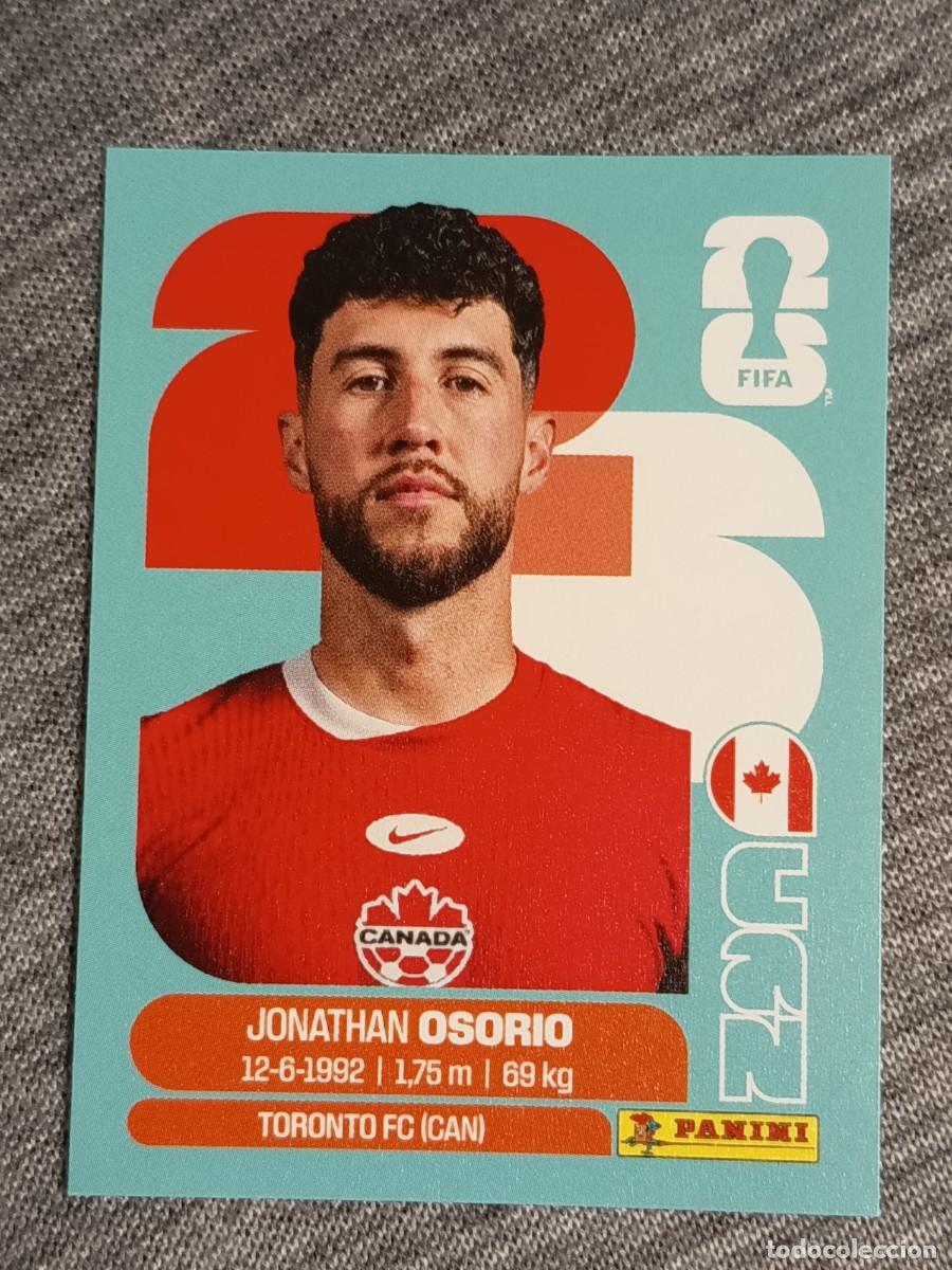 Cromos de F&uacute;tbol: OSORIO CAN 12 STICKER MUNDIAL 2026 PANINI FIFA WORLD CUP NUEVO