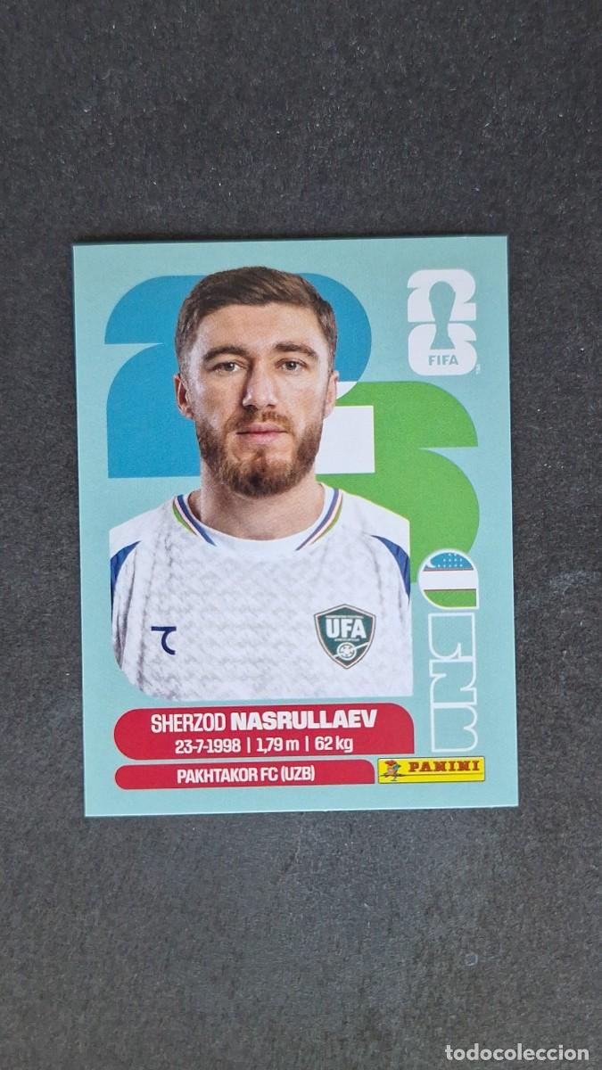 Cromos de F&uacute;tbol: L1 NASRULLAEV SELECCION UZBEKISTAN 4 MUNDIAL FIFA WORLD CUP 2026 PANINI NUNCA PEGADO SIN PEGAR