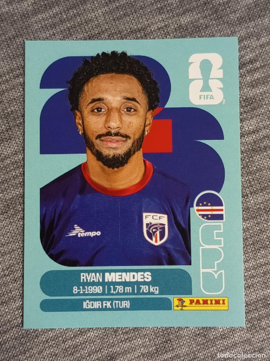 Cromos de F&uacute;tbol: MENDES CPV 17 STICKER MUNDIAL 2026 PANINI FIFA WORLD CUP NUEVO