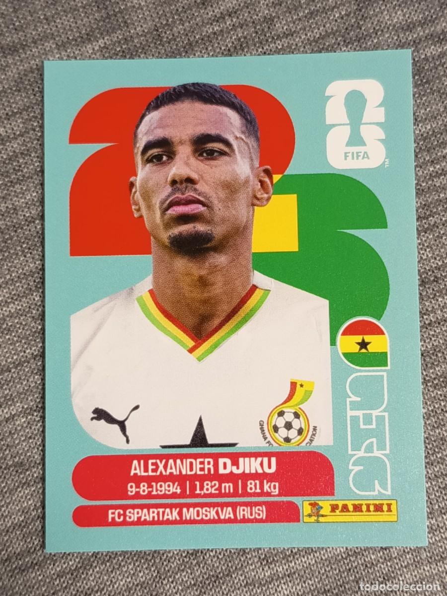 Cromos de F&uacute;tbol: DJIKU GHA 6 STICKER MUNDIAL 2026 PANINI FIFA WORLD CUP NUEVO