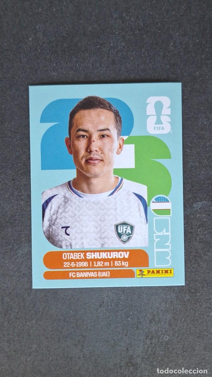 Cromos de F&uacute;tbol: L1 SHUKUROV SELECCION UZBEKISTAN 11 MUNDIAL FIFA WORLD CUP 2026 PANINI NUNCA PEGADO SIN PEGAR