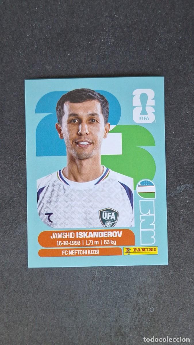 Cromos de F&uacute;tbol: L1 ISKANDEROV SELECCION UZBEKISTAN 12 MUNDIAL FIFA WORLD CUP 2026 PANINI NUNCA PEGADO SIN PEGAR