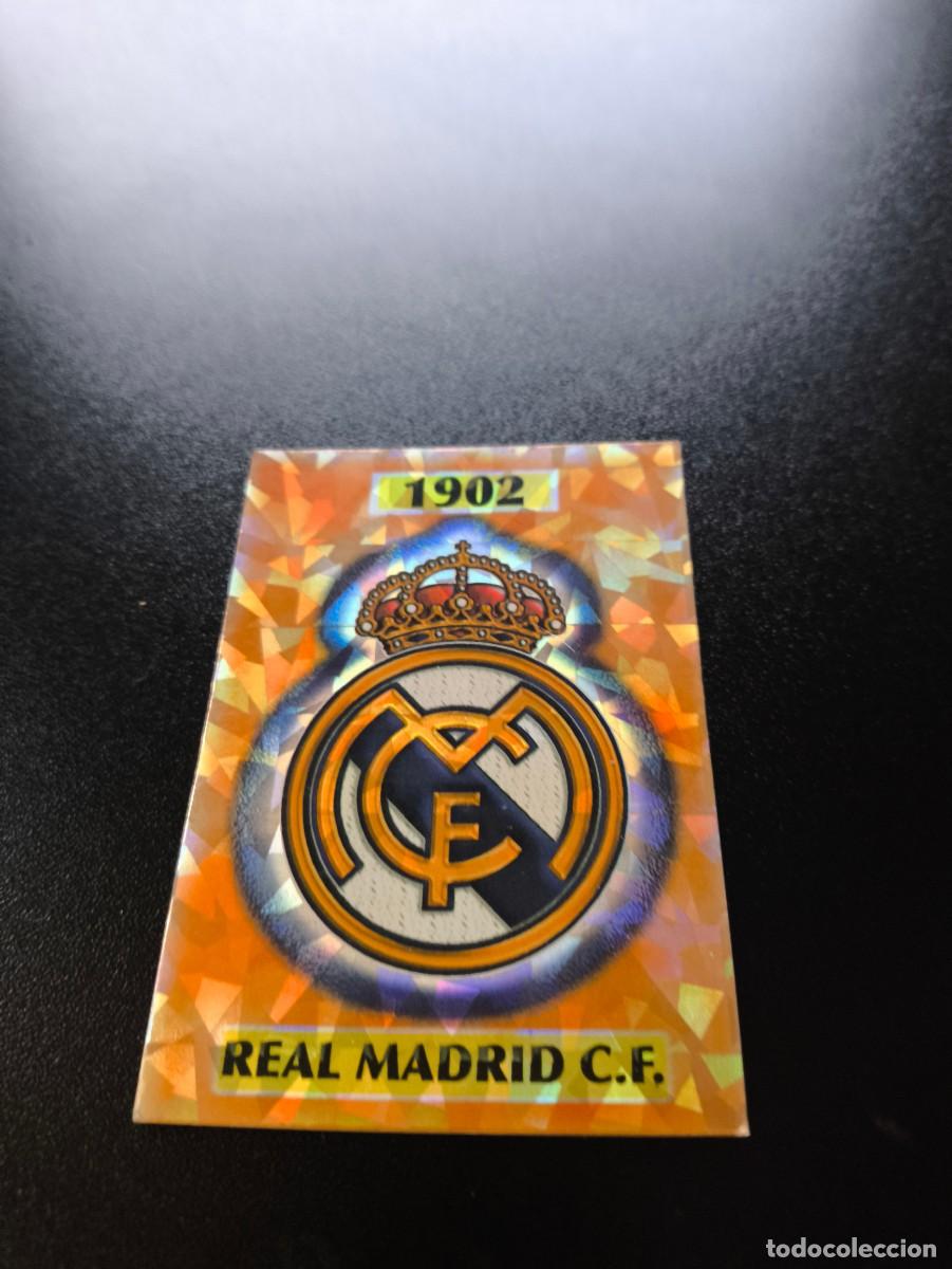 Cromos de F&uacute;tbol: 1 ESCUDO REAL MADRID MUNDICROMO LIGA 2003 2004 03 04 NO PANINI ESTE CROMO CARD