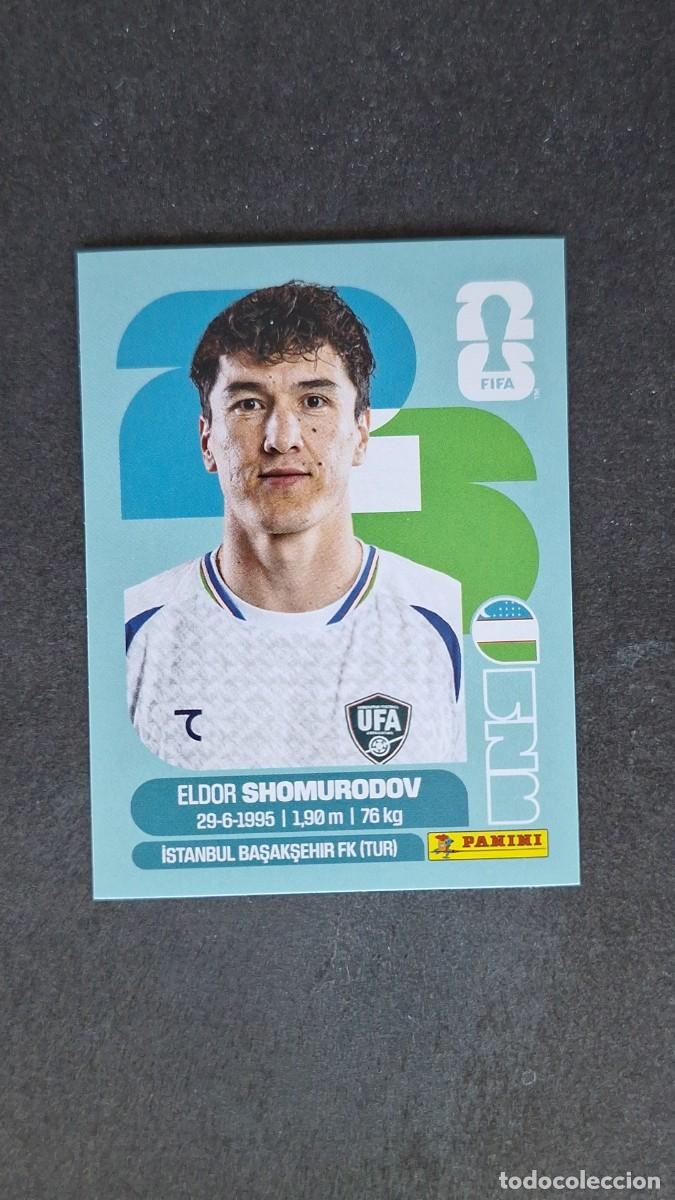 Cromos de F&uacute;tbol: L1 SHOMURODOV SELECCION UZBEKISTAN 16 MUNDIAL FIFA WORLD CUP 2026 PANINI NUNCA PEGADO SIN PEGAR