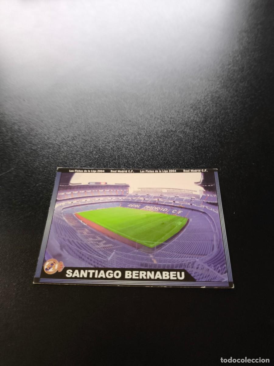Cromos de F&uacute;tbol: 2 Santiago Bernabeu REAL MADRID MUNDICROMO LIGA 2003 2004 03 04 NO PANINI ESTE CROMO CARD