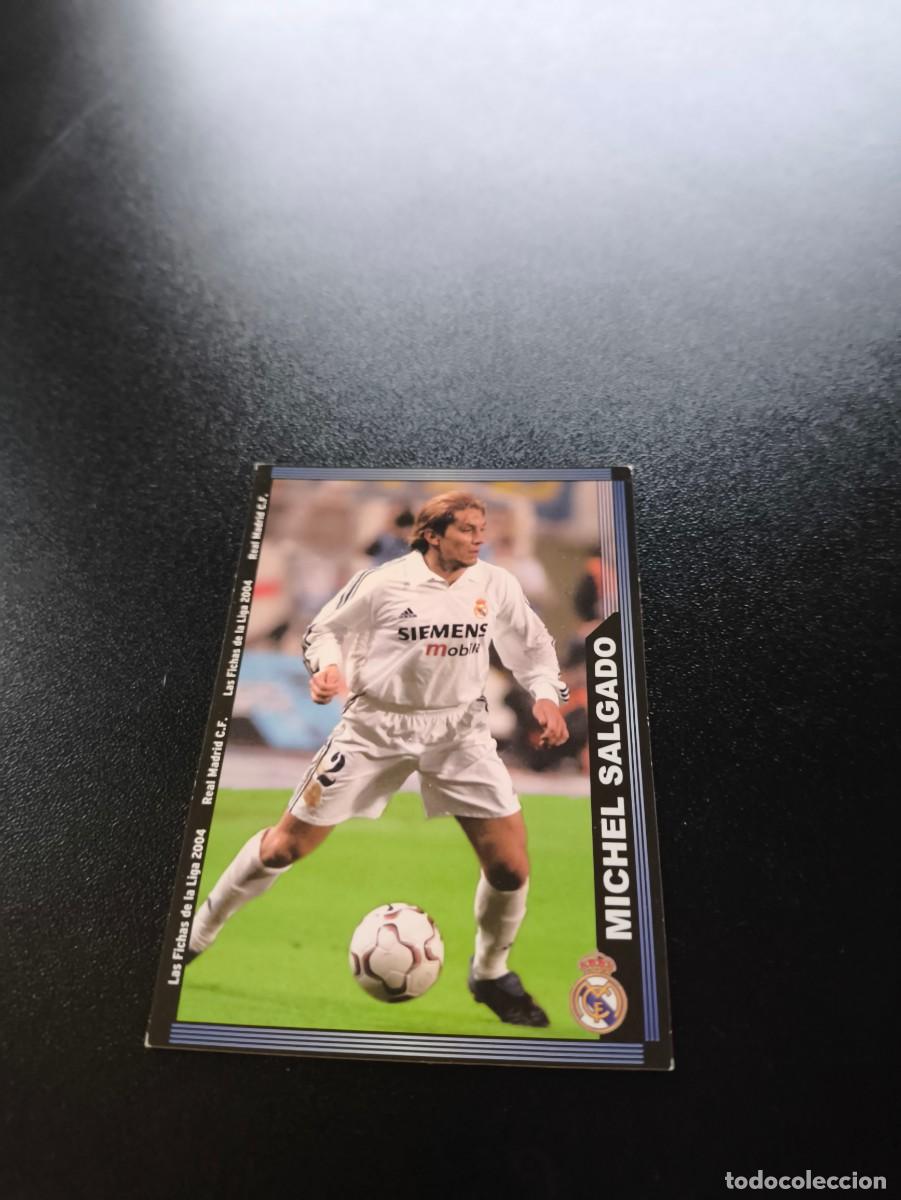 Cromos de F&uacute;tbol: 6 Michel Salgado REAL MADRID MUNDICROMO LIGA 2003 2004 03 04 NO PANINI ESTE CROMO CARD