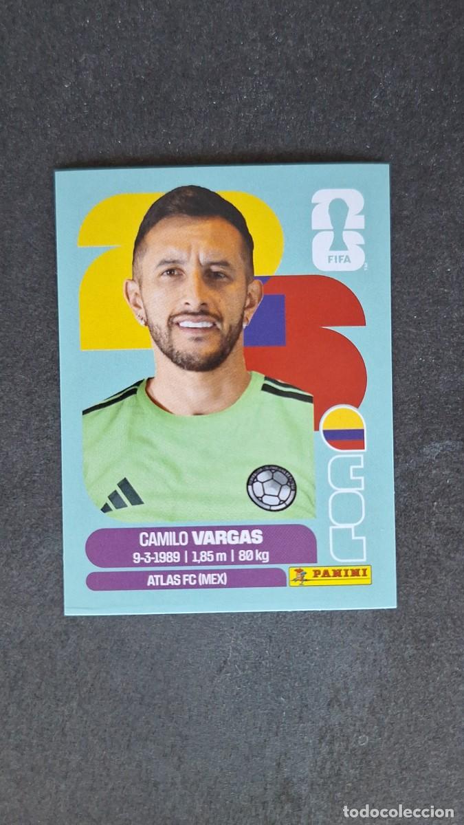 Cromos de F&uacute;tbol: L1 CAMILO VARGAS SELECCION COLOMBIA 2 MUNDIAL FIFA WORLD CUP 2026 PANINI NUNCA PEGADO SIN PEGAR