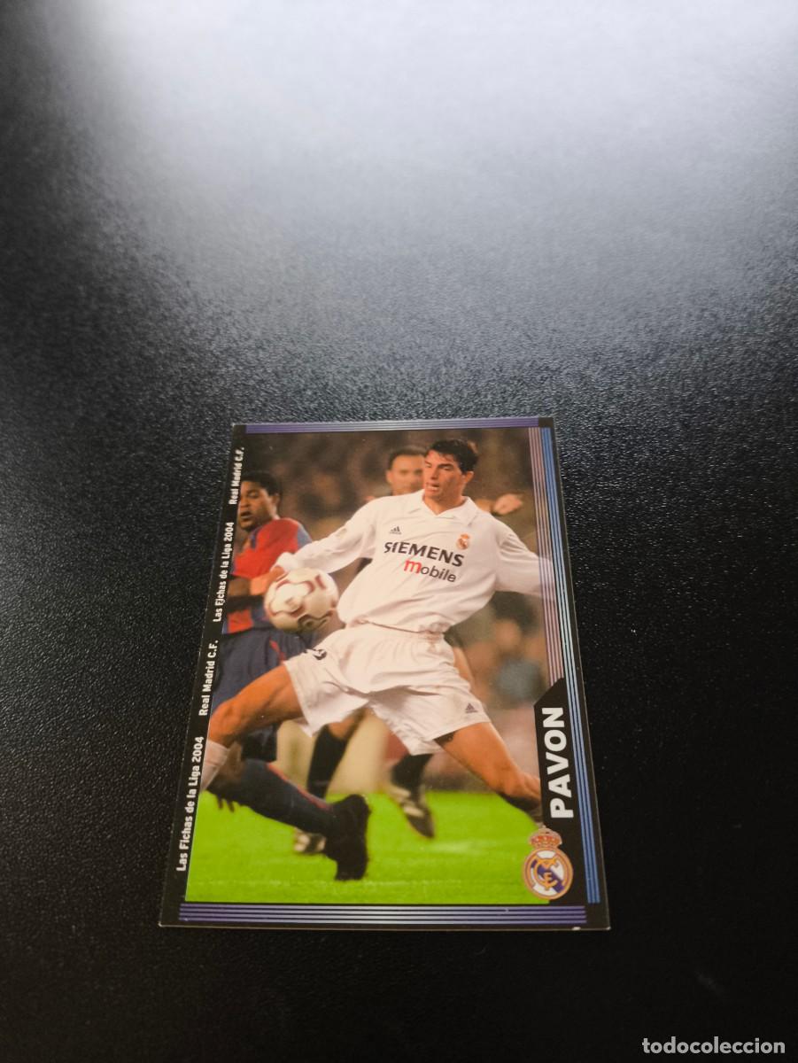 Cromos de F&uacute;tbol: 8 Pav&oacute;n REAL MADRID MUNDICROMO LIGA 2003 2004 03 04 NO PANINI ESTE CROMO CARD