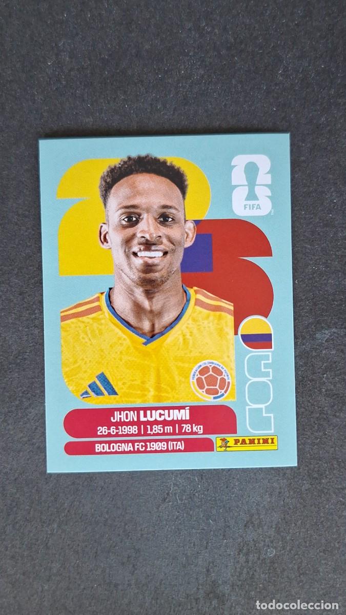 Cromos de F&uacute;tbol: L1 LUCUMI SELECCION COLOMBIA 8 MUNDIAL FIFA WORLD CUP 2026 PANINI NUNCA PEGADO SIN PEGAR