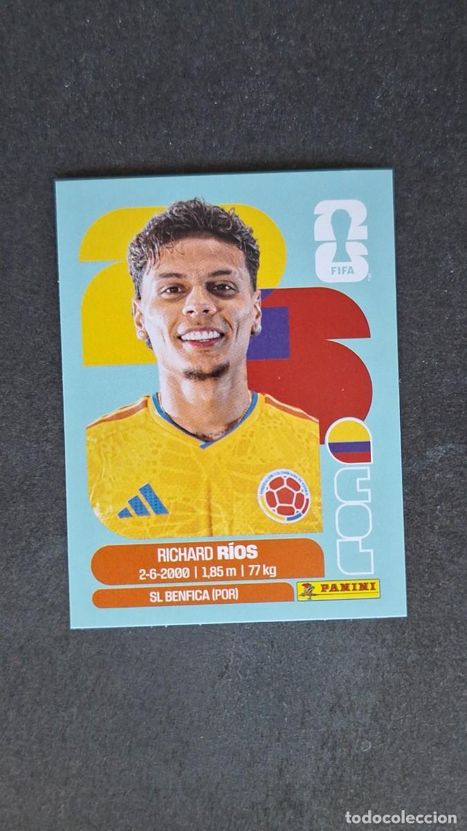Football Stickers: L1 RIOS SELECCION COLOMBIA 12 MUNDIAL FIFA WORLD CUP 2026 PANINI NUNCA PEGADO SIN PEGAR