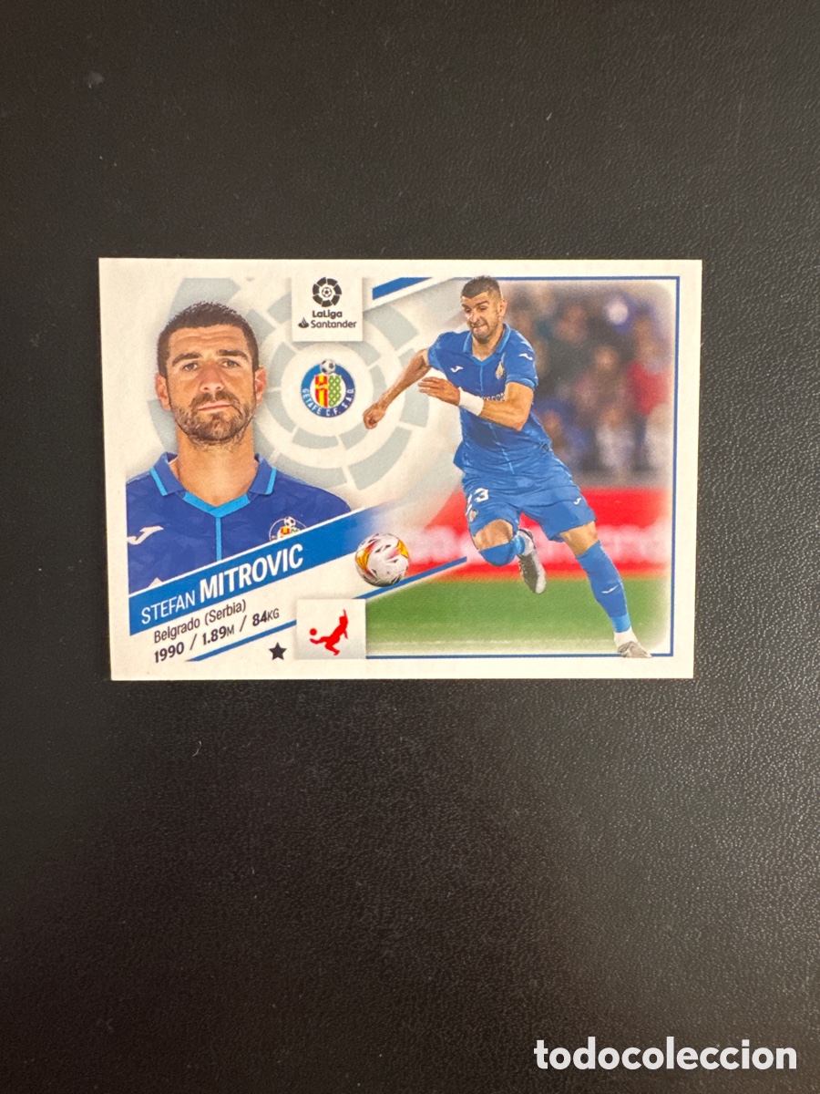 Fu&szlig;ball-Sticker: MITROVIC GETAFE NUMERO 8 LIGA ESTE 2022 2023 22 23