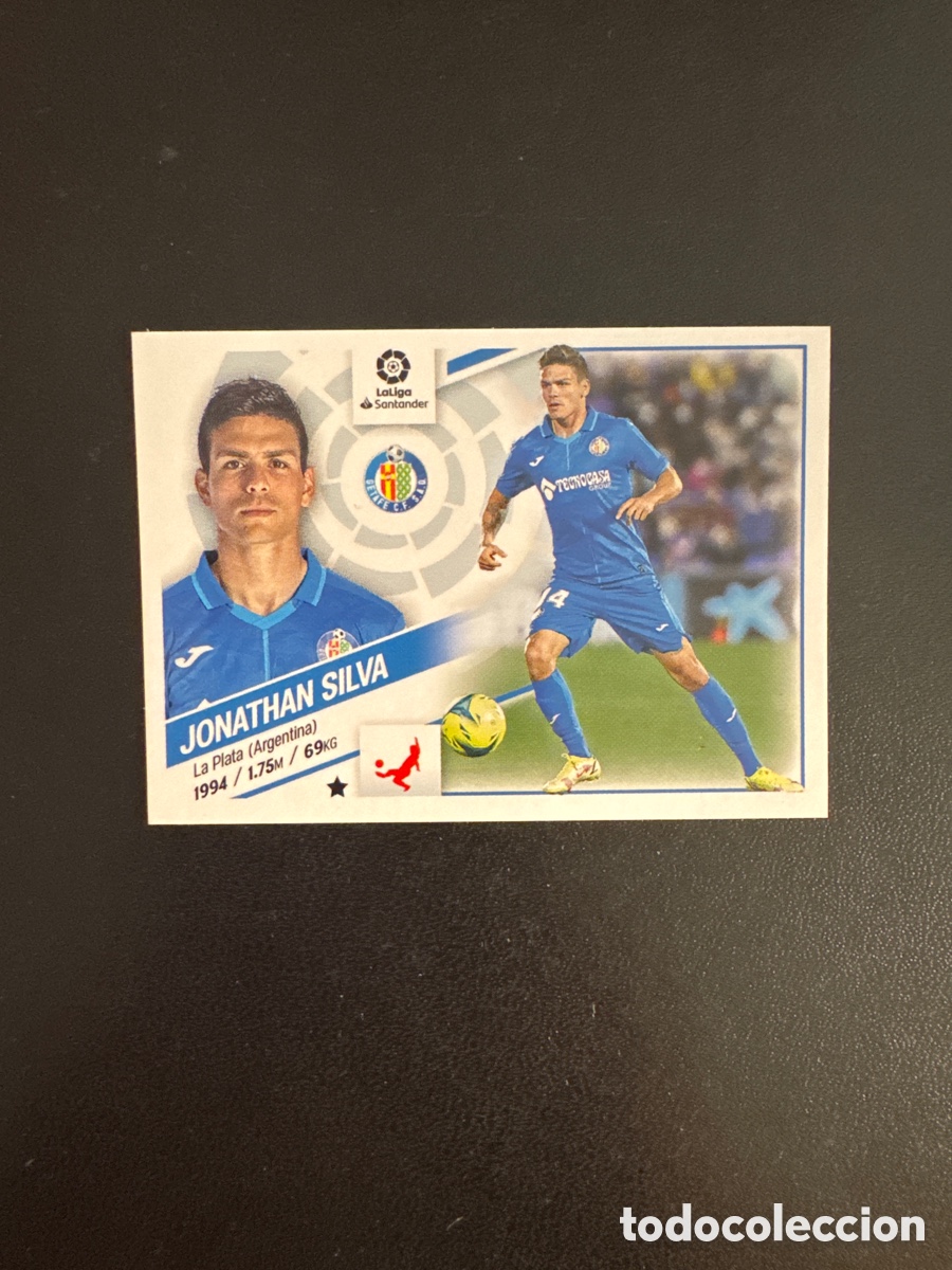 Figurine di Calcio: JONATHAN SILVA GETAFE N&Uacute;MERO 10 LIGA ESTE 2022 2023