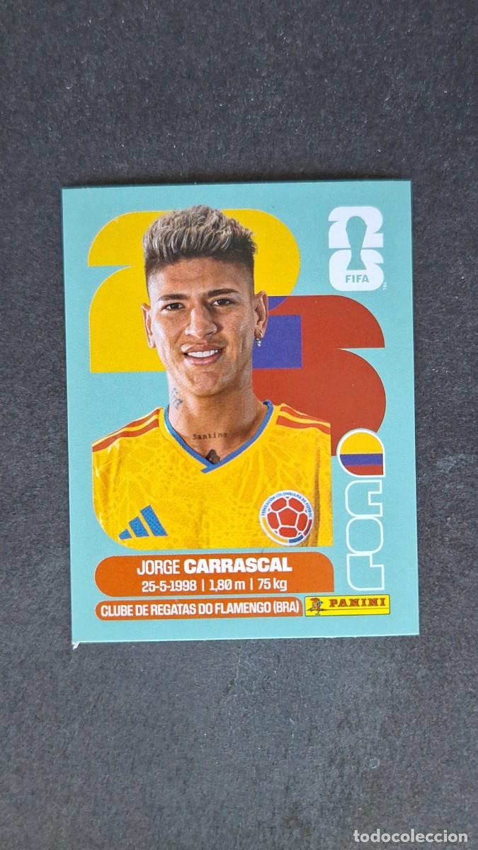 Football Stickers: L1 CARRASCAL SELECCION COLOMBIA 16 MUNDIAL FIFA WORLD CUP 2026 PANINI NUNCA PEGADO SIN PEGAR