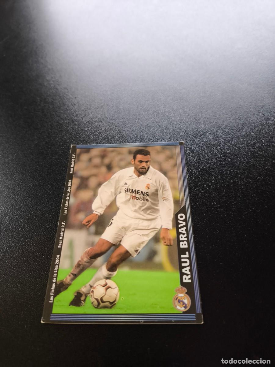 Cartes &agrave; collectionner de Football: 13 Raul Bravo REAL MADRID MUNDICROMO LIGA 2003 2004 03 04 NO PANINI ESTE CROMO CARD