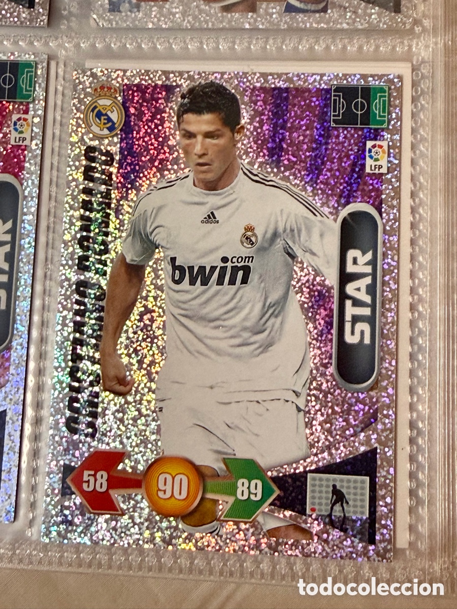 Fu&szlig;ball-Sticker: Cristiano Star brillante 09/10