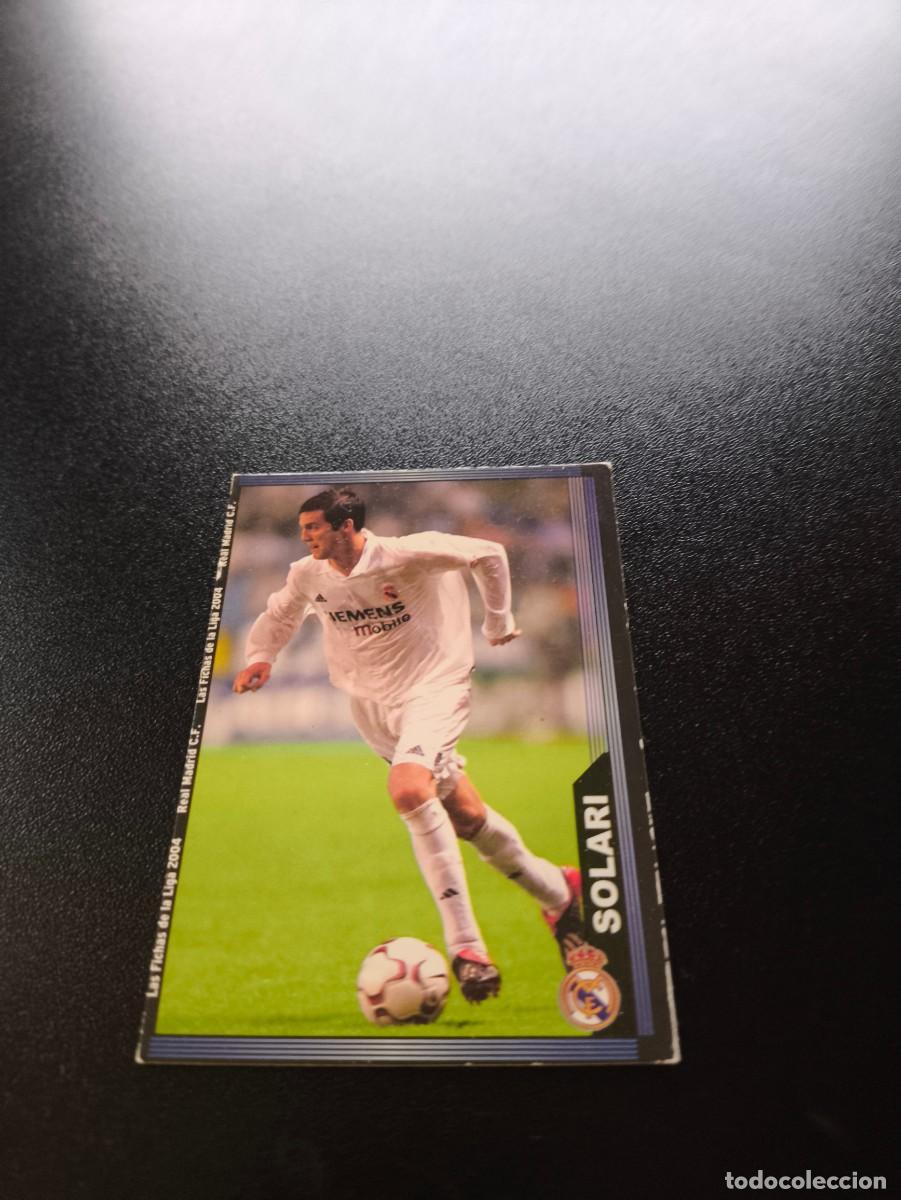 Cromos de F&uacute;tbol: 15 Solari REAL MADRID MUNDICROMO LIGA 2003 2004 03 04 NO PANINI ESTE CROMO CARD