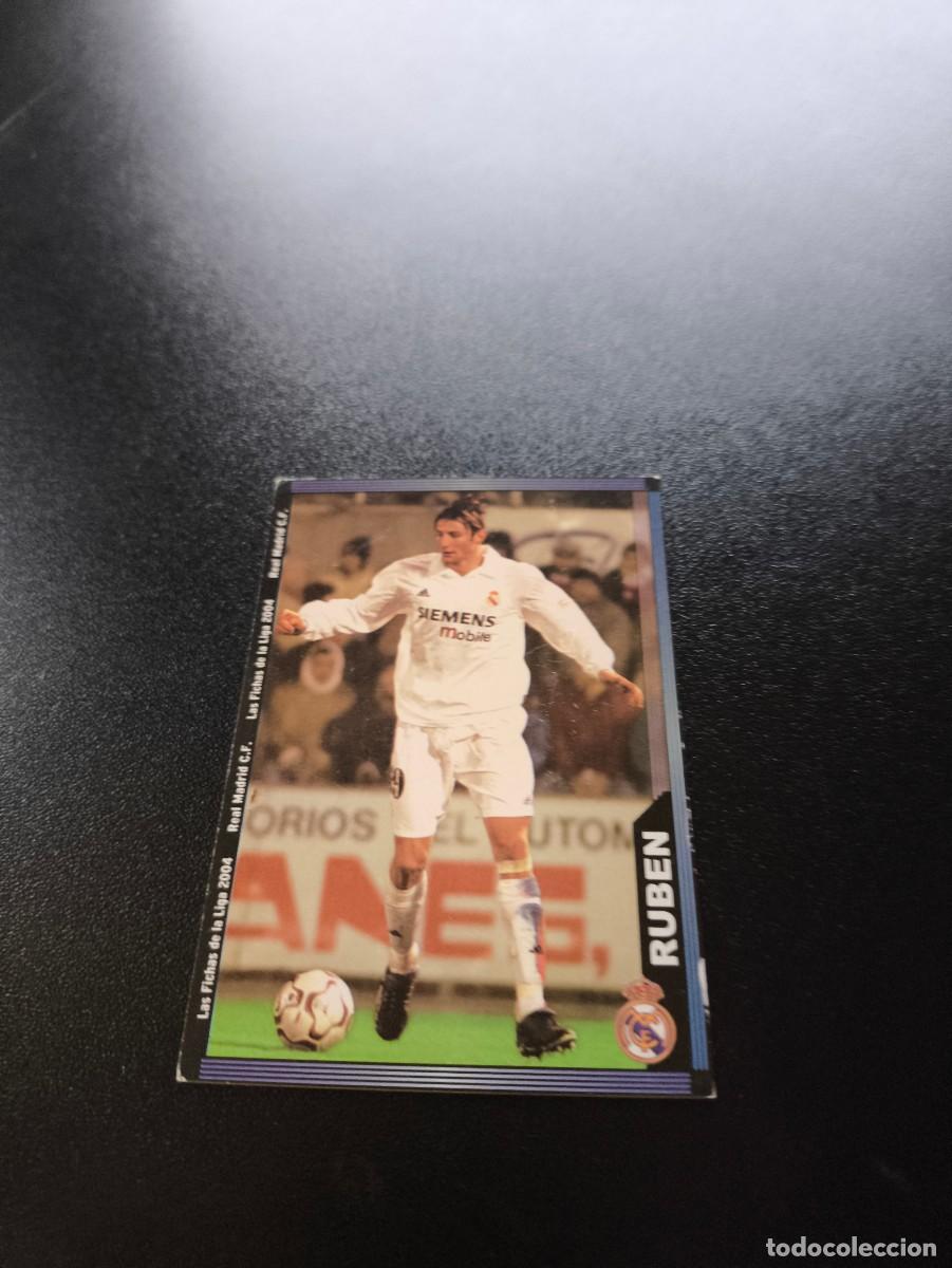 Cromos de F&uacute;tbol: 16 Ruben REAL MADRID MUNDICROMO LIGA 2003 2004 03 04 NO PANINI ESTE CROMO CARD