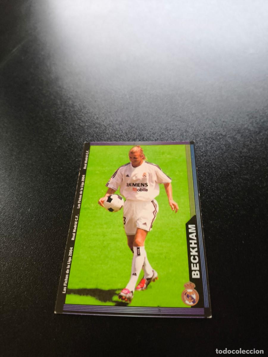 Cromos de F&uacute;tbol: 19 David Beckham REAL MADRID MUNDICROMO LIGA 2003 2004 03 04 NO PANINI ESTE CROMO CARD