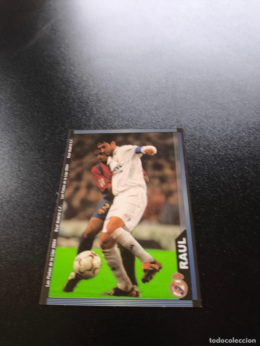 Cromos de F&uacute;tbol: 20 Raul Gonz&aacute;lez REAL MADRID MUNDICROMO LIGA 2003 2004 03 04 NO PANINI ESTE CROMO CARD