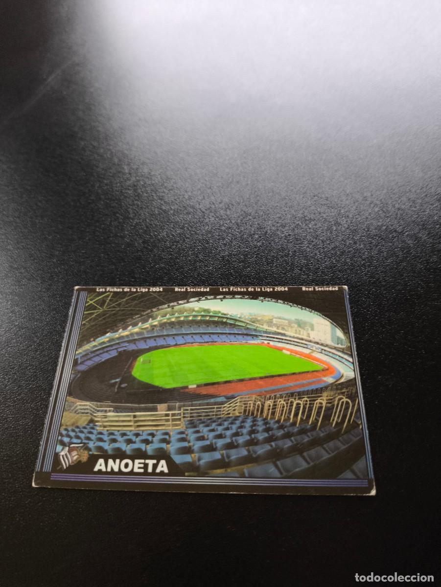 Cromos de F&uacute;tbol: 29 Anoeta REAL SOCIEDAD MUNDICROMO LIGA 2003 2004 03 04 NO PANINI ESTE CROMO CARD