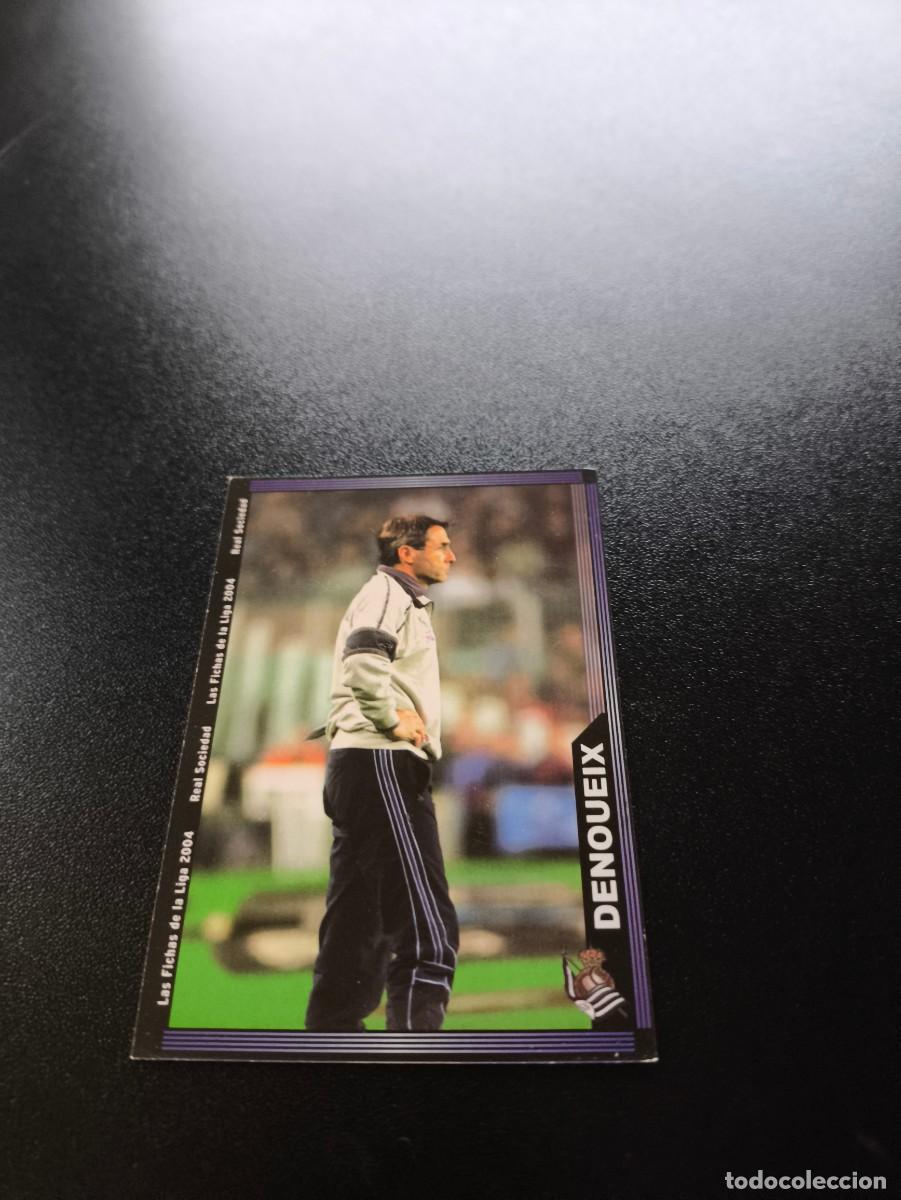 Cromos de F&uacute;tbol: 30 Denoueix REAL SOCIEDAD MUNDICROMO LIGA 2003 2004 03 04 NO PANINI ESTE CROMO CARD
