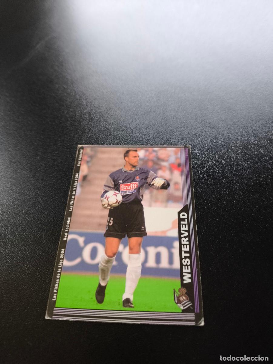 Cromos de F&uacute;tbol: 32 Westerveld REAL SOCIEDAD MUNDICROMO LIGA 2003 2004 03 04 NO PANINI ESTE CROMO CARD