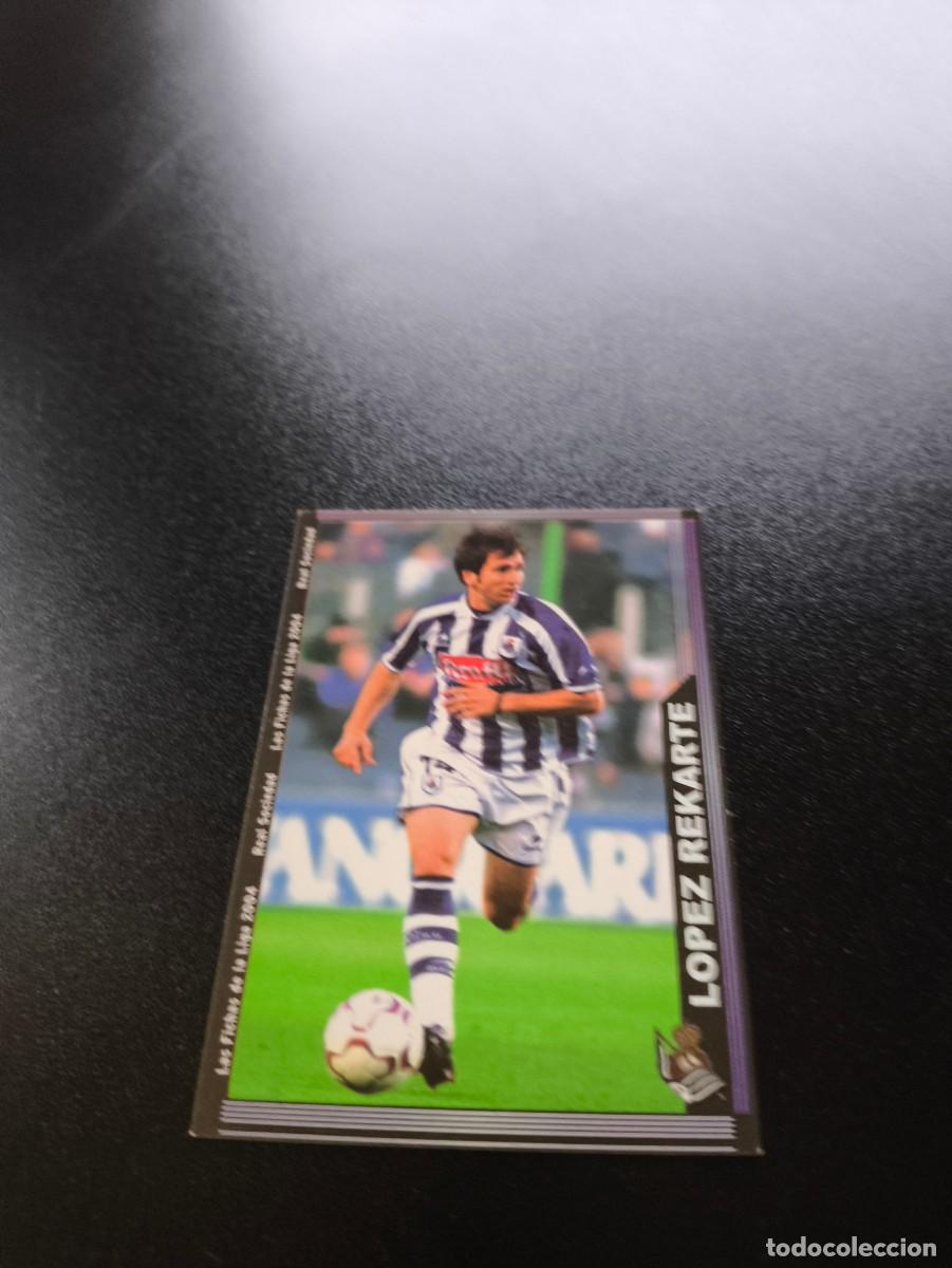 Cromos de F&uacute;tbol: 33 Lopez Rekarte REAL SOCIEDAD MUNDICROMO LIGA 2003 2004 03 04 NO PANINI ESTE CROMO CARD
