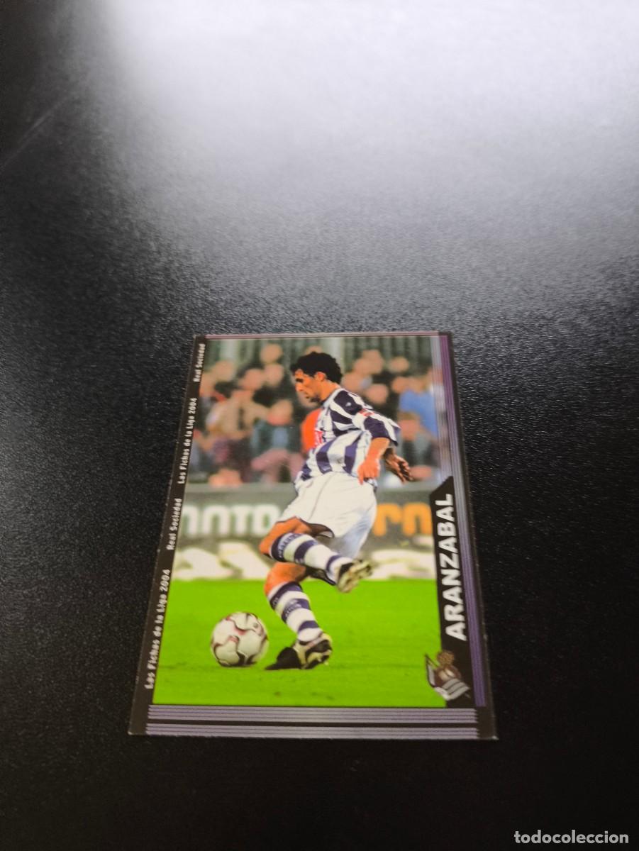 Cromos de F&uacute;tbol: 35 Aranzabal REAL SOCIEDAD MUNDICROMO LIGA 2003 2004 03 04 NO PANINI ESTE CROMO CARD