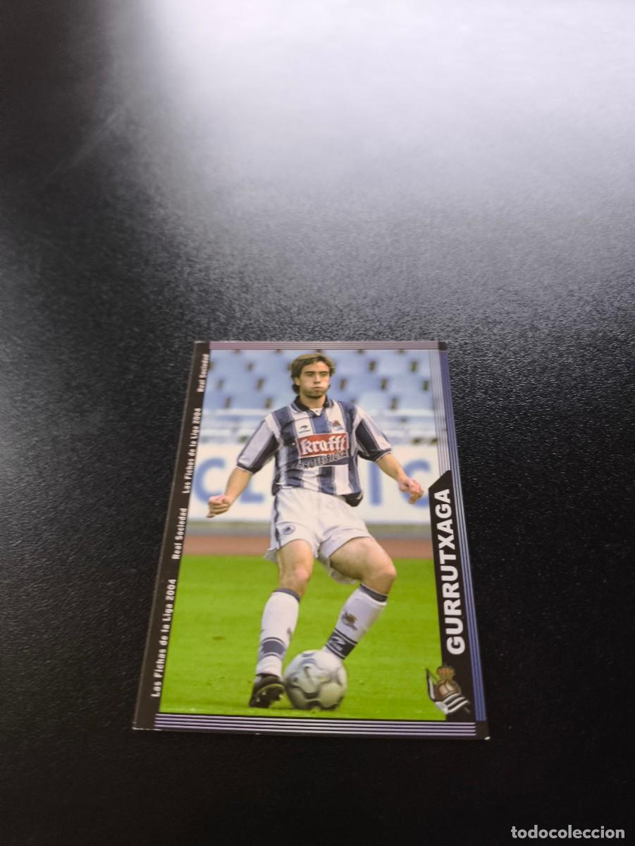 Cromos de F&uacute;tbol: 36 Gurrutxaga REAL SOCIEDAD MUNDICROMO LIGA 2003 2004 03 04 NO PANINI ESTE CROMO CARD