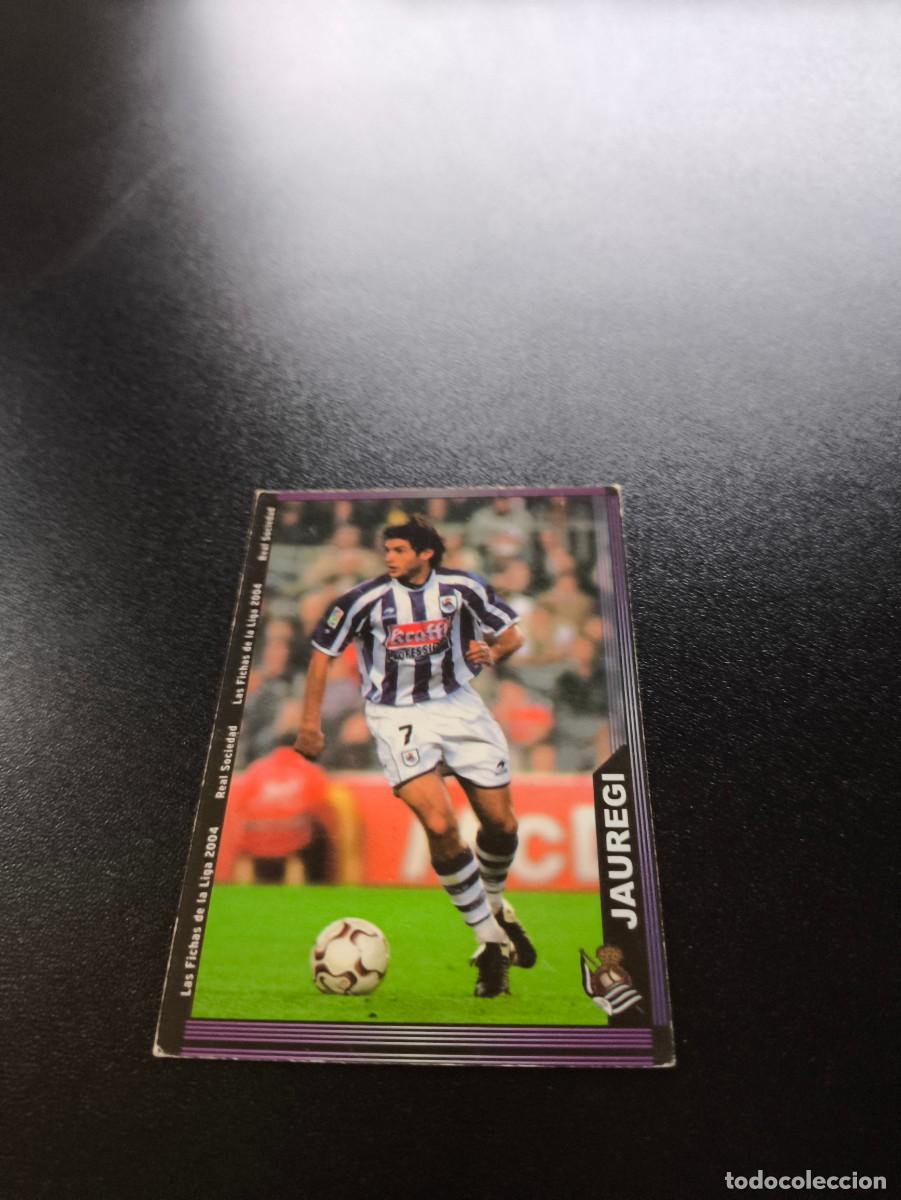 Cromos de F&uacute;tbol: 37 Jauregi REAL SOCIEDAD MUNDICROMO LIGA 2003 2004 03 04 NO PANINI ESTE CROMO CARD