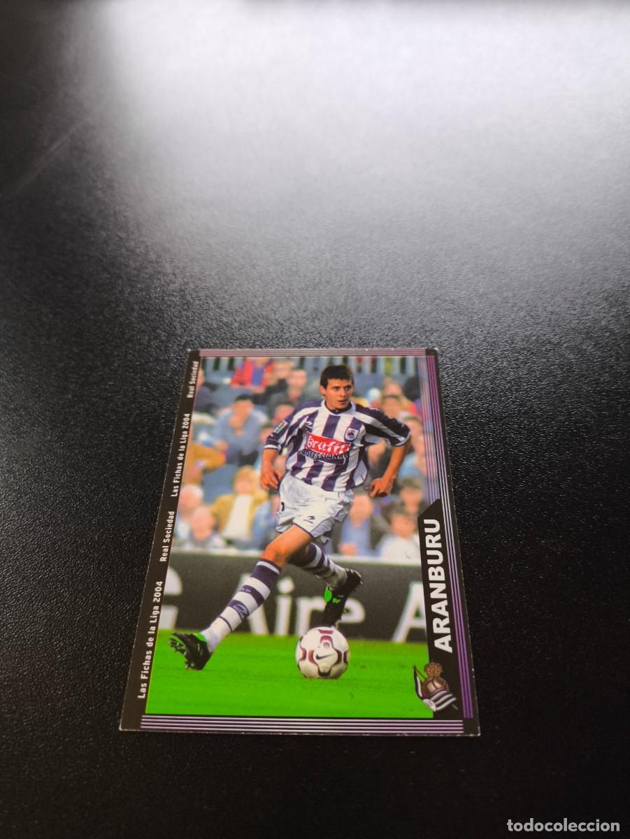 Cromos de F&uacute;tbol: 38 Aramburu REAL SOCIEDAD MUNDICROMO LIGA 2003 2004 03 04 NO PANINI ESTE CROMO CARD