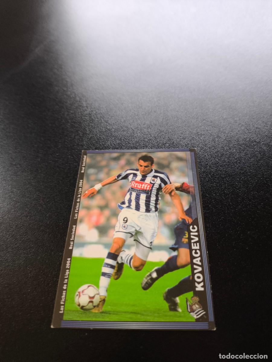 Football Stickers: 44 Kovacevic REAL SOCIEDAD MUNDICROMO LIGA 2003 2004 03 04 NO PANINI ESTE CROMO CARD