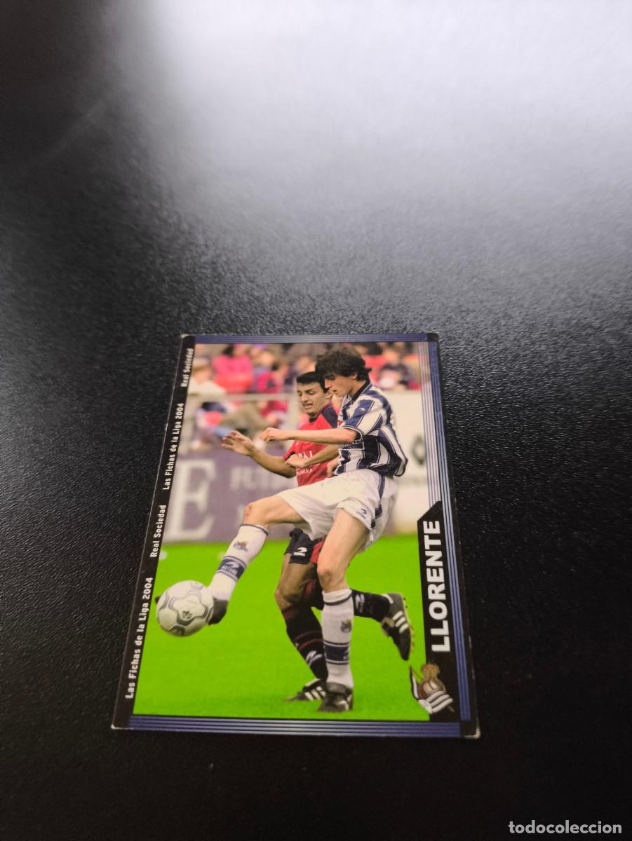 Football Stickers: 45 Llorente BAJA REAL SOCIEDAD MUNDICROMO LIGA 2003 2004 03 04 NO PANINI ESTE CROMO CARD