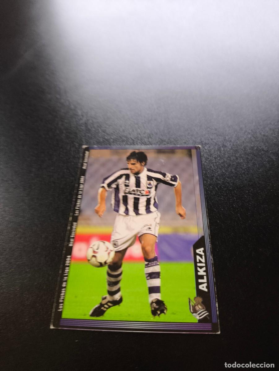 Football Stickers: 45 Alkiza ALTA REAL SOCIEDAD MUNDICROMO LIGA 2003 2004 03 04 NO PANINI ESTE CROMO CARD