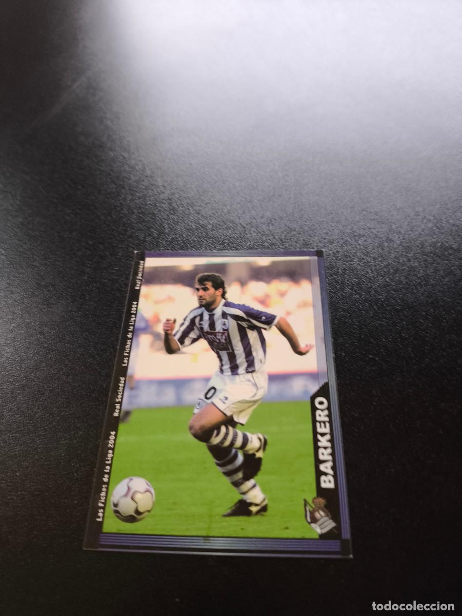 Football Stickers: 48 Barkero REAL SOCIEDAD MUNDICROMO LIGA 2003 2004 03 04 NO PANINI ESTE CROMO CARD