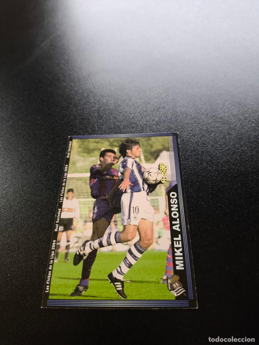 Football Stickers: 49 Mikel Alonso REAL SOCIEDAD MUNDICROMO LIGA 2003 2004 03 04 NO PANINI ESTE CROMO CARD