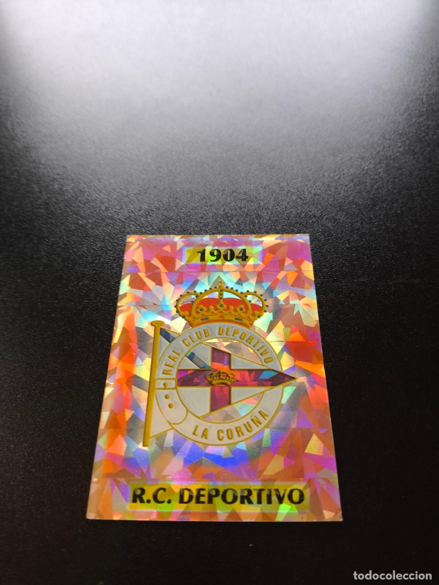 Football Stickers: 55 ESCUDO DEPORTIVO DE LA CORU&Ntilde;A MUNDICROMO LIGA 2003 2004 03 04 NO PANINI ESTE CROMO CARD