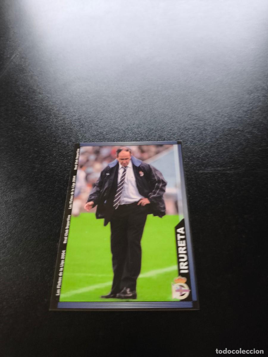 Football Stickers: 57 Irureta DEPORTIVO DE LA CORU&Ntilde;A MUNDICROMO LIGA 2003 2004 03 04 NO PANINI ESTE CROMO CARD