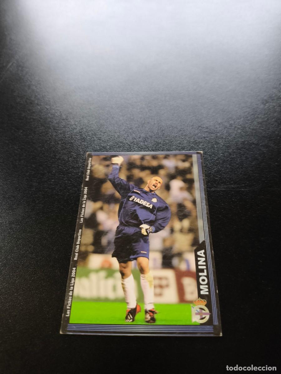 Football Stickers: 58 Molina DEPORTIVO DE LA CORU&Ntilde;A MUNDICROMO LIGA 2003 2004 03 04 NO PANINI ESTE CROMO CARD