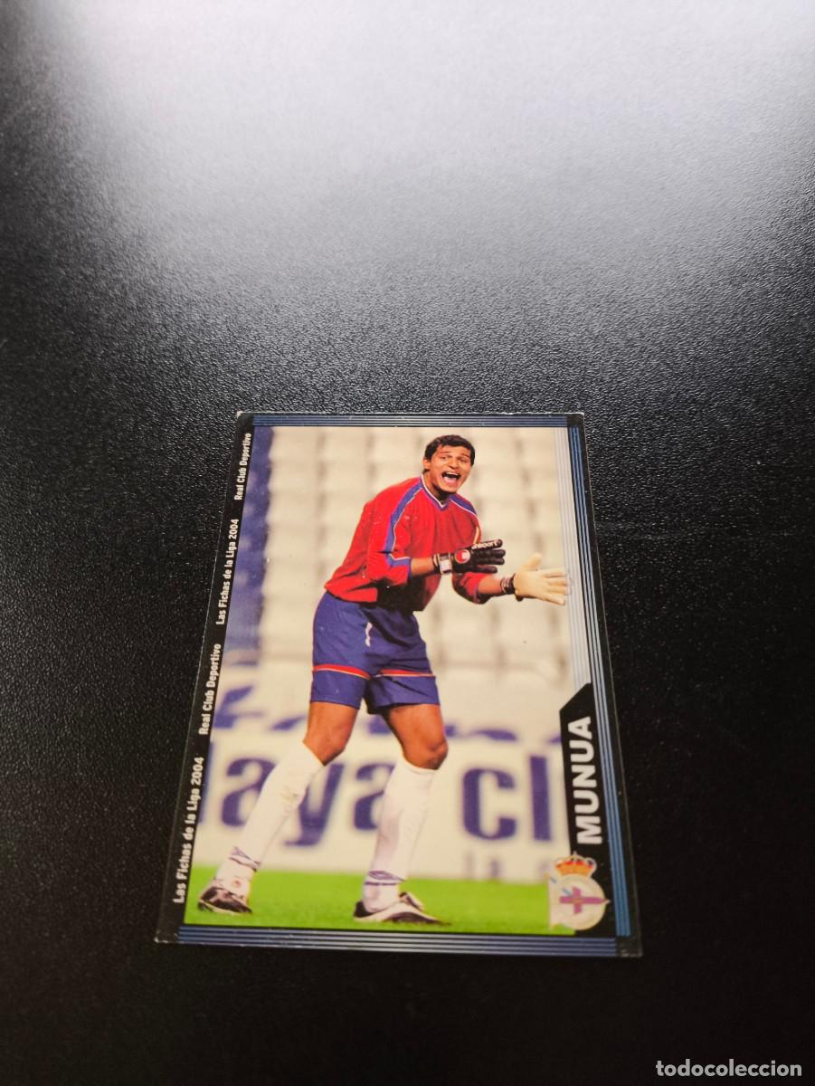 Football Stickers: 59 Munua ALTA DEPORTIVO DE LA CORU&Ntilde;A MUNDICROMO LIGA 2003 2004 03 04 NO PANINI ESTE CROMO CARD
