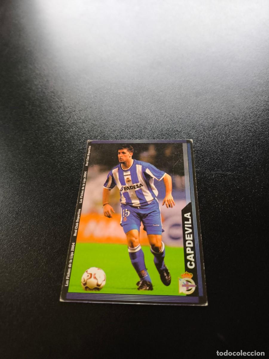 Cromos de F&uacute;tbol: 61 Capdevila DEPORTIVO DE LA CORU&Ntilde;A MUNDICROMO LIGA 2003 2004 03 04 NO PANINI ESTE CROMO CARD