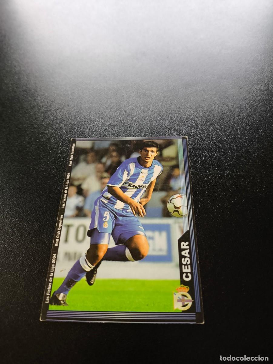 Cromos de F&uacute;tbol: 65 Cesar DEPORTIVO DE LA CORU&Ntilde;A MUNDICROMO LIGA 2003 2004 03 04 NO PANINI ESTE CROMO CARD