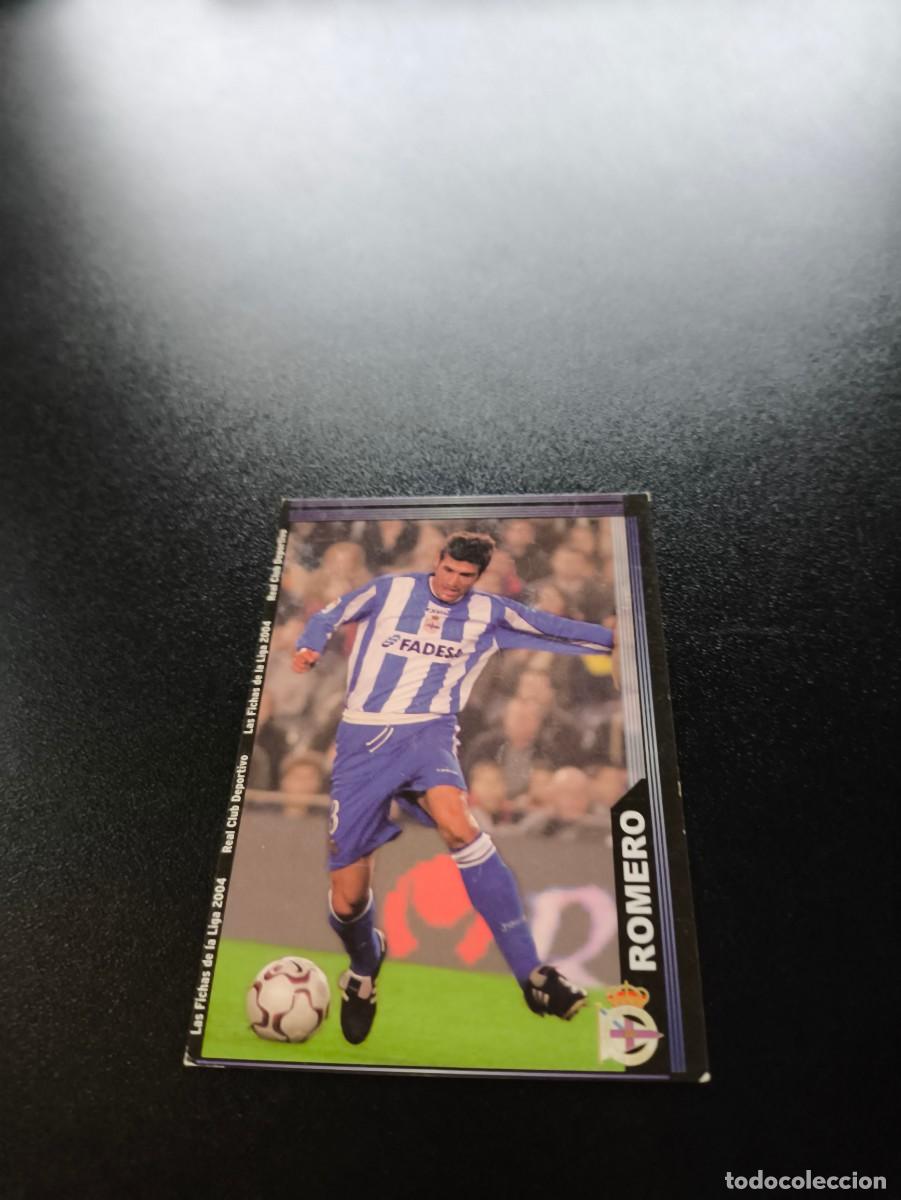 Cromos de F&uacute;tbol: 66 Romero DEPORTIVO DE LA CORU&Ntilde;A MUNDICROMO LIGA 2003 2004 03 04 NO PANINI ESTE CROMO CARD