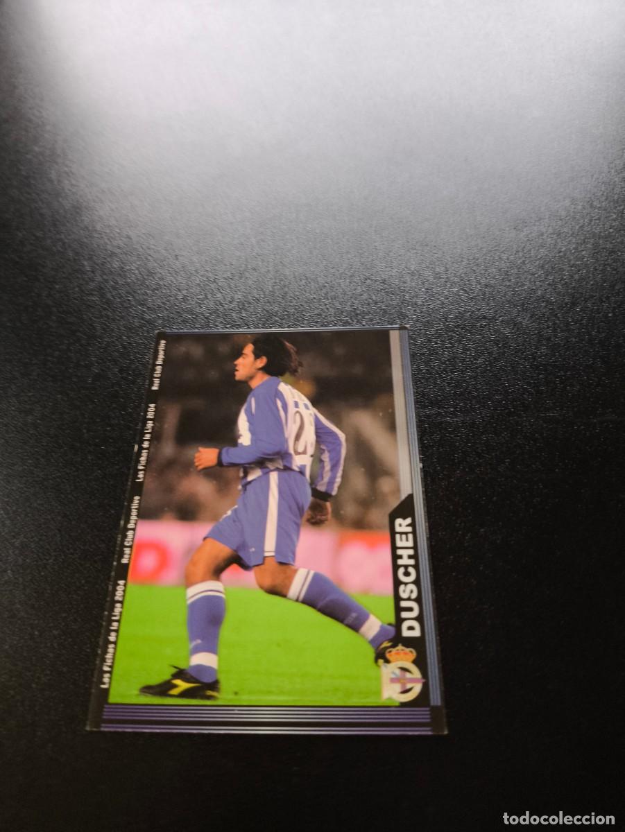 Cromos de F&uacute;tbol: 69 Duscher DEPORTIVO DE LA CORU&Ntilde;A MUNDICROMO LIGA 2003 2004 03 04 NO PANINI ESTE CROMO CARD
