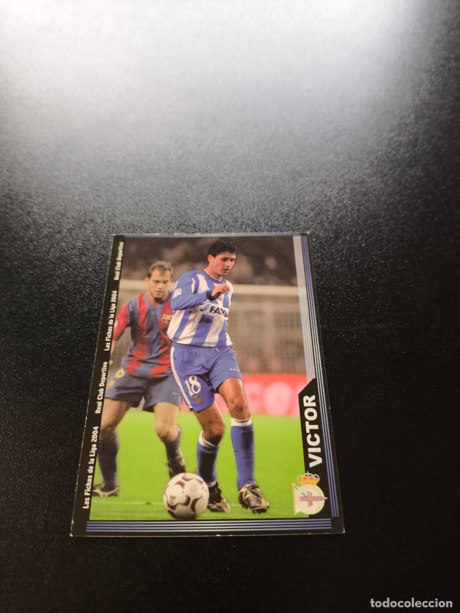 Cromos de F&uacute;tbol: 70 Victor DEPORTIVO DE LA CORU&Ntilde;A MUNDICROMO LIGA 2003 2004 03 04 NO PANINI ESTE CROMO CARD