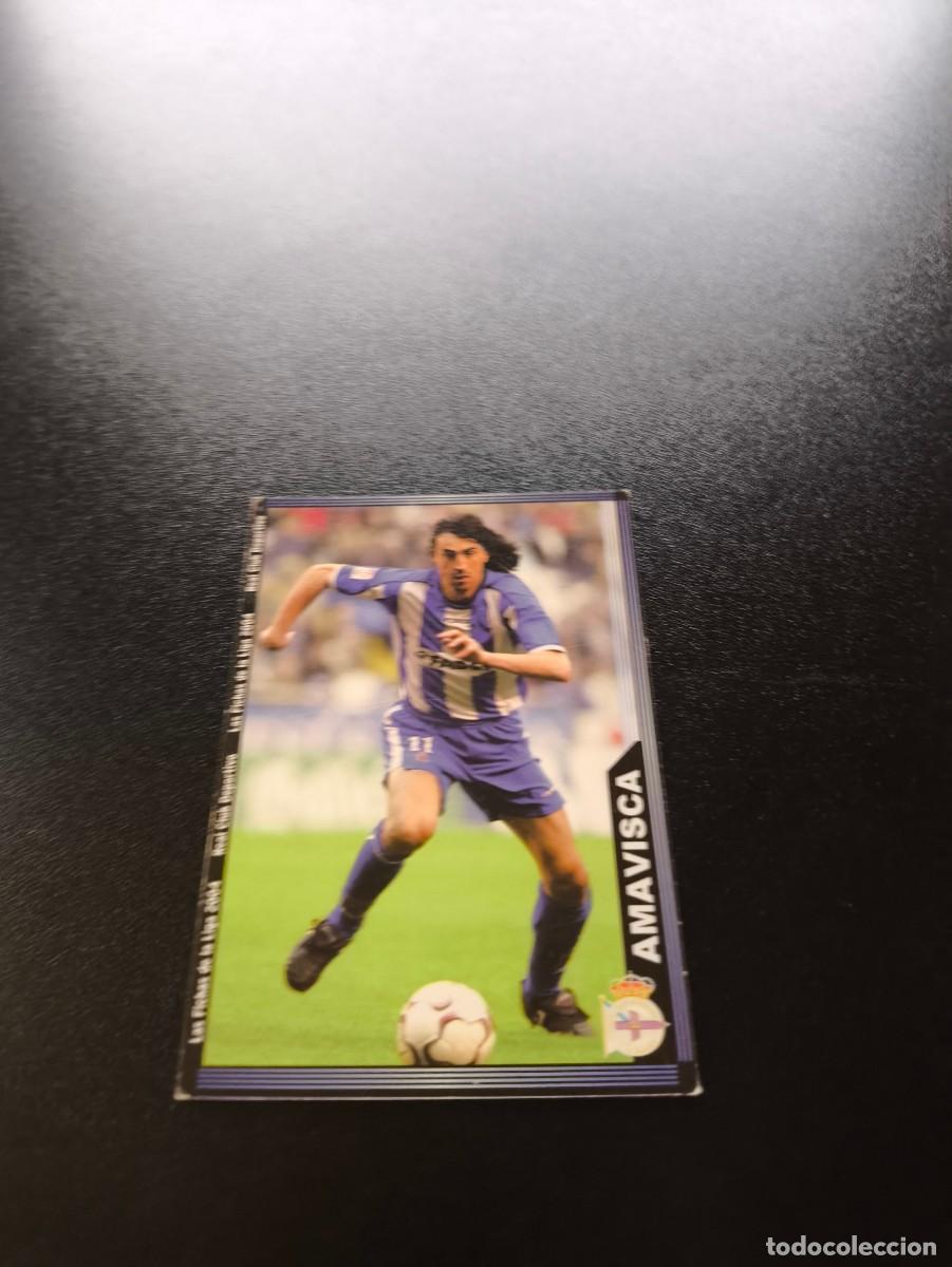 Cromos de F&uacute;tbol: 71 Amavisca DEPORTIVO DE LA CORU&Ntilde;A MUNDICROMO LIGA 2003 2004 03 04 NO PANINI ESTE CROMO CARD