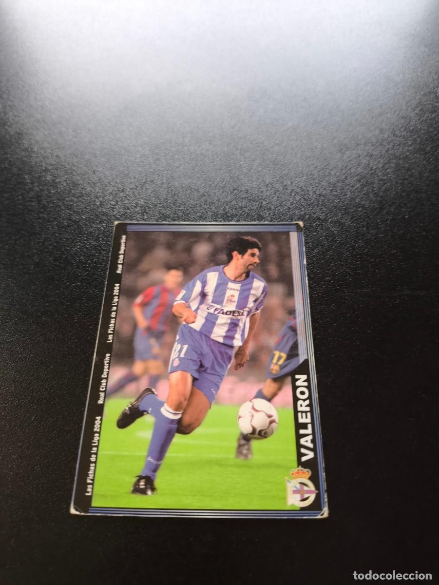 Cromos de F&uacute;tbol: 73 Valer&oacute;n DEPORTIVO DE LA CORU&Ntilde;A MUNDICROMO LIGA 2003 2004 03 04 NO PANINI ESTE CROMO CARD