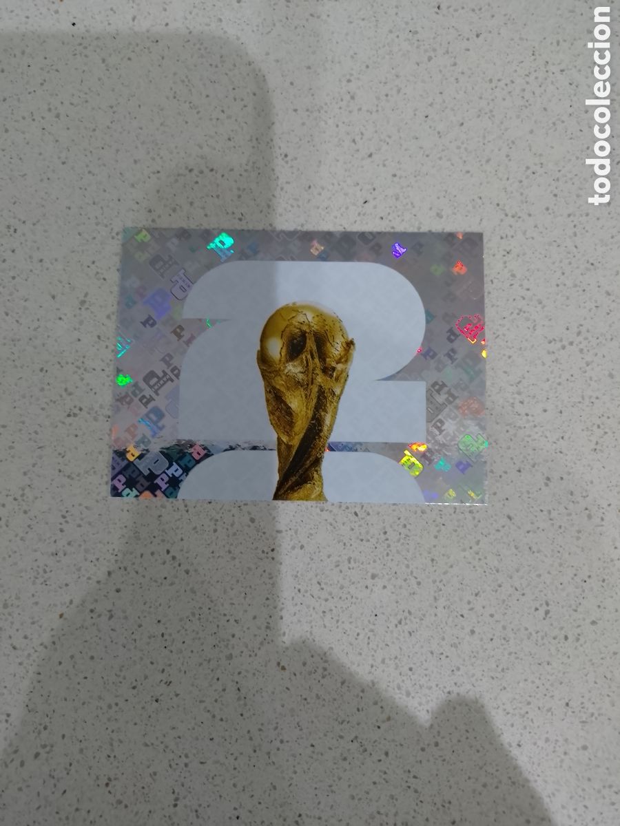 Cromos de F&uacute;tbol: CROMO N&Uacute;MERO FWC 1 TROFEO COPA DEL MUNDO. MUNDIAL 2026. PANINI.